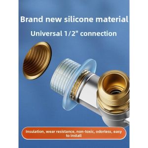 10Pcs Faucet Leak-Proof Sealing Gasket Rubber Pipe Sealing Washer Silicone Raw Tape Triangle Valve Hose Plumbing Fitting Plug