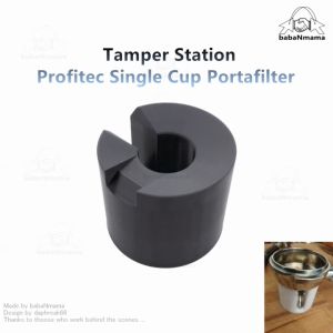 Profitec Single Cup Portafilter Tamper Station