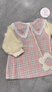 Dress Anak Perempuan Import / Dress Lengan Panjang Anak Cewek Impor
