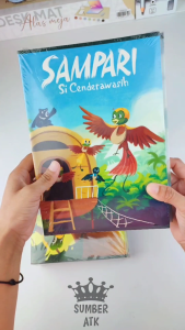 BUKU TULIS BOXY 38 Lembar BT-1825-36SPR SAMPARI Si Cenderawasih Catatan Bergaris Ruled Notebook