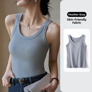 MsPai | Bra Pad Included Tank Top Shapewear Slim Big Size Summer Wear