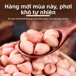 Đậu Phộng Tươi Nguyên Chất Hạt Lớn Vỏ Trắng