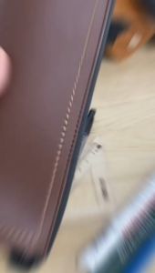 TEMPAT PENSIL/CEPUK MURAH KOTAK PENSIL ATK PULPEN PENGGARIS KULIT SINTETIS RN106