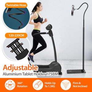🇸🇬【360° Adjustable】Floor Tablet and Phone Stand - Live Broadcast / Bedside phone stand with Flexible Gooseneck / Universal Adjustable Desktop Cell Phone Holder for Tablet Mobile Desk Mount / Tablet Stand Holder / Tablet Stand Floor / Tablet Stand Bed