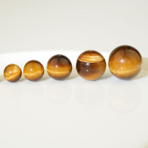 Natural Crystal Tiger Eye Stone Loose Beads DIY Handmade Woven Bracelet Necklace Jewelry Accessories Pack Pure E-commerce