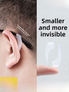 Anti-Loss Silicone Ear Grips for Glasses Children Allergy-Free Fixed Buckle Eye Accessories Ear Support Slip-Resistant Ear Hooks