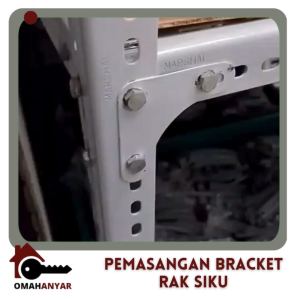 Plat Braket Siku Lubang Rak Portable 3x3 4x4