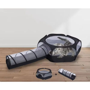 Cũi cho thú cưng hầm chơi cho mèo nhà cho mèo Cho Mèo Thỏ Hamster Cá Heo Vật Nuôi Lồng Lều Với Đường Hầm đồ chơi cho mèo