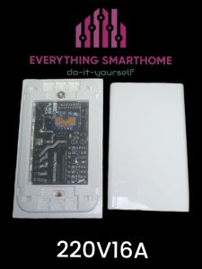 Công tắc 220v tích hợp cảm biến hiện diện hơi thở cảm biến ánh sáng Ld2410C thiết kế vừa với đế âm đế nổi  phổ biến  có app điều chỉnh kết nối bloetooth.