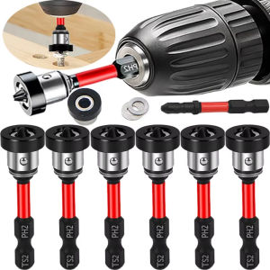 Magnetic Position Screwdriver Batch Head 50mm / Gypsum Drywall Screw Locating Bit / Multifunctional Woodworking Drilling Hardware Tool