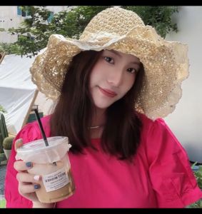 Mũ nón cói nữ đi biển vành rộng viền ren dây nơ thời trang cao cấp tiểu thư Bin Sports M004