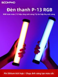 SUBEN | Portable Mini Colorful LED Light for Indoor Outdoor Live Streaming Photography and Video