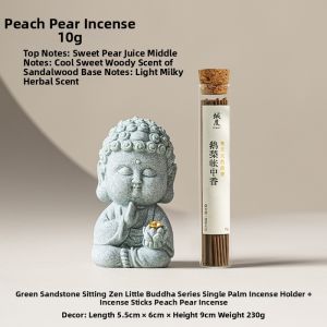 JISU | Home Decor Incense Holder Chinese Buddha Statue Teaware Accessory