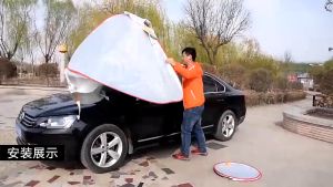 Áo Trùm Ô Tô Chống Nắng Tự Bung Nhanh HalfCover Auto - Độ phản xạ ánh nắng cao tới 93% 🔰Phụ Kiện Thuận Lợi🔰