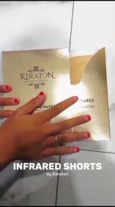 KERATON Korset Celana Infrared Shaper Waist Corset Pelangsing Pengecil Perut Buncit Ibu Melahirkan Slimming Pants Original Pembakar Lemak Original