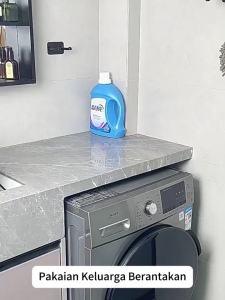 Keranjang Lipat Laundry Plastik Beroda Minimalis Tempat Baju Pakaian Kotor