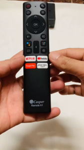 Remote điều khiển tivi Casper A1 Mã 01 Điều Khiển TV Casper Internet Có Giọng Nói - T&U Remote