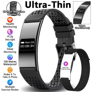 LIGE | New Sports Step Count Ultra-thin Smart Bracelet for Men Women Fitness Smart Watch Heart Rate Sleep Health Monitoring Smart Band