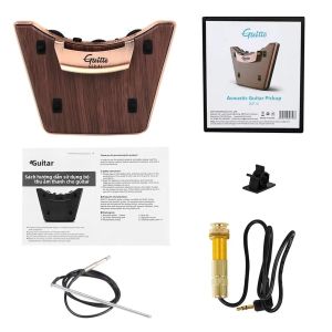 Micro Thu Âm Đàn Guitar GGP-01 Chế Độ Kép Điều Chỉnh Âm Lượng Và Âm Sắc Dành Cho Đàn Guitar Acoustic/classical 36-42 Inch Chất Liệu Nhựa