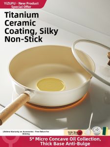YIZHIFU | Non-Stick Titanium Ceramic Frying Pan for Home Use
