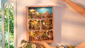 Tonecheer DIY Story Frame Blossom time Puzzles (TQ455) DIY Miniature Dollhouse