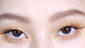 [1 CHIẾC] Lens có màu 1 ngày PEGAVISION Kaori Tonka – xanh đen dịu mắt chứa vitamin | PEGAVISION