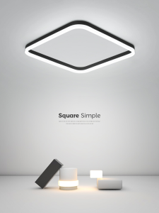 Modern Square LED Light for Living Room and Bedroom