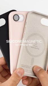 RINGKE® SILICONE MAGNETIC iPhone 16e SoftFeel MagSafe Shockproof Flexible Matte TPU Full Protection Case