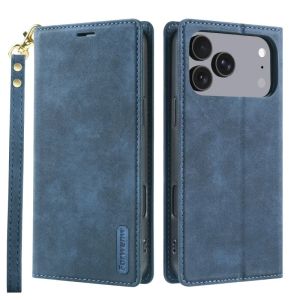 For IPhone 18 Pro Max 17 Air 17E 16 Plus 16E 15 14 12 13 Magnetic Flip Wallet Multiple Card Slot Phone Case Lanyard Purse Cover