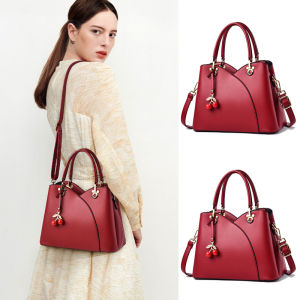 Red Large Capacity Wedding Bag 2023 New Fashion Crossbody Handbag for Women Luxury Small Niche Bridal Bag Mother-In-Law Handle Bag