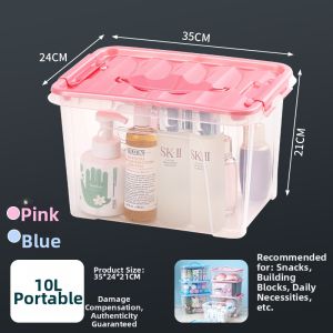 Clothing and Toy Storage Box Plastic
