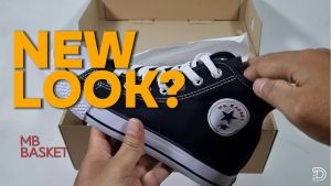 Sepatu MB Basket Anak Sekolah SD SMP SMA Tinggi Hitam Putih Hadiah Lengkap