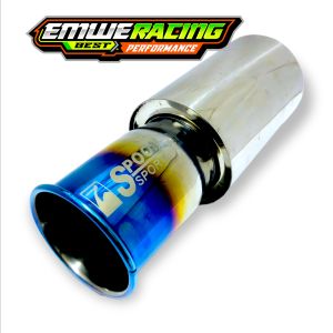 KNALPOT Mobil SPOON BOTOL BIRU FULL STENLIS Ngebas Adem Bulet Empuk Gahar Bass Inlet 2inc Kenalpot Mobil Avanza Vios Sedan Kijang Xenia Ayla Agya Mobilio Brio Calya Jazz Yariz Pick Up Grand Max Sigra Luxio Wuling Karimun Apv Sirion Ertiga Sedet