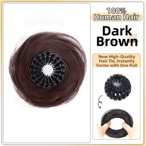 Natural Puffy Bun Hair Accessory