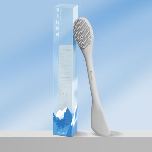 Bàn Chải Mặt Nạ Hai Đầu Bàn Chải Mặt Nạ Bôi Silicone Bàn Chải Làm Sạch Da Bùn Chuyên Dùng Cho Khuôn Mặt Sơn