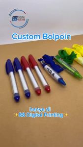Promo Bolpoin Custom - Pulpen Custom Murah Cetak Pulpen Promosi Pulpen Seminar