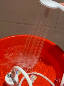 Watfac Portable Shower One-Button Easy Operation.Ideal for Outdoor Showers! [Camping Essentials]