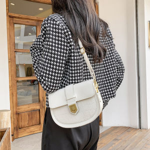 Style By Women Fashion Elegant Classy Vintage Premium PU Leather Travel Outing Sling Bag Shoulder Bag Crossbody Handbag Pouch Clutch - 9718