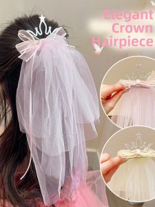 DUBAO | Childrens Fairy Princess Bow Crown Head Accessory