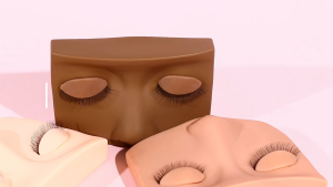 EYELASH MANEQUIN MANEKIN BULUMATA LATIHAN UNTUK LATIHAN EYELASH EXTENSION SILIKON LATIHAN BULUMATA MANEQUIN LATIHAN EYELASH EXTENSION