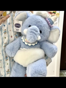 น่ารัก ลูกช้าง ตุ๊กตาผ้าพลัฌ ช้าง ตุ๊กตา ของเล่น เตียง หมอนนอน เด็ก ตุ๊กตาแสนสบาย ของขวัญวันเกิด