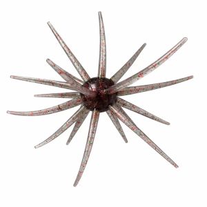 Coike Style Sea Urchin Soft Bait TPE Anti Tear Earth Lure Slow Fall Action Neko Rig Bass Fishing Lures Accessories