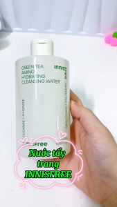Nước Tẩy Trang Innisfree Dưỡng Ẩm Da Mẫu Mới Làm Sạch Dịu Nhẹ Cân Bằng Độ Ẩm 320ML
