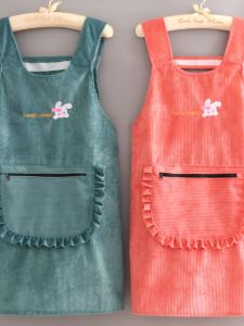 Váy Bảo Hộ Nhà Bếp Chống Thấm Nước Không Tay Chống Dầu Chống Mài Mòn Chống Bẩn Thời Trang Phong Cách Hàn Quốc Cho Nữ