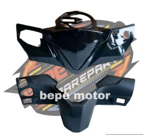 Batok Kepala 1set Motor Honda Beat Eco Beat Digital Beat Esp Tahun 2016 - 2019 Batok Set Visor