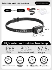 NatureHike | Waterproof High-Intensity Headlamp