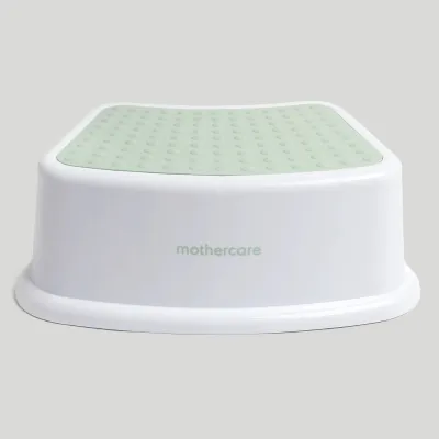 Mothercare Toddler Step Stool - White / Green