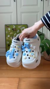 MEDIY Sandals for Women Cute Cartoon Clog Classic slipper for women Thick Soles Non-slip Sandals for Women