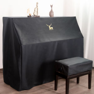 High-End Entry Lux Piano Cover Full Cover Modern Minimalist Cover Cloth Electric Steel Half Cover Nordic Style Thickened Piano Dustproof Cover
