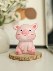 Đồ Trang Trí Bàn Làm Việc Bằng Gỗ Thủ Công Hình Con Vật Của Năm Trong Bùa May Mắn Đồ Trang Trí Dễ Thương Giúp Giảm Căng Thẳng Trang Trí Văn Phòng Quà Tặng Dễ Thương